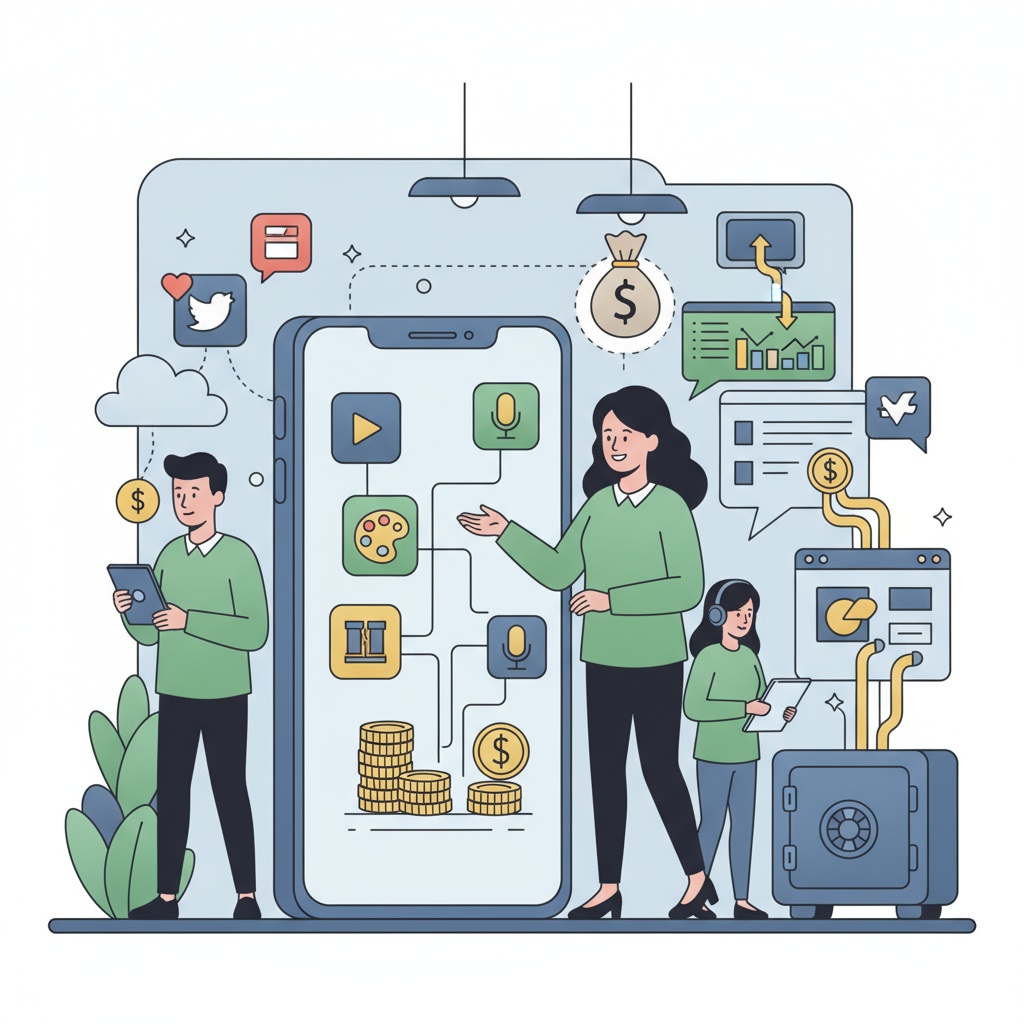 Monetización talento creativo